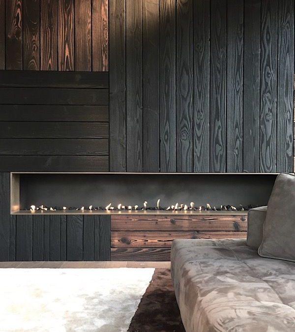 Legno protagonista: lo Yakisugi giapponese.