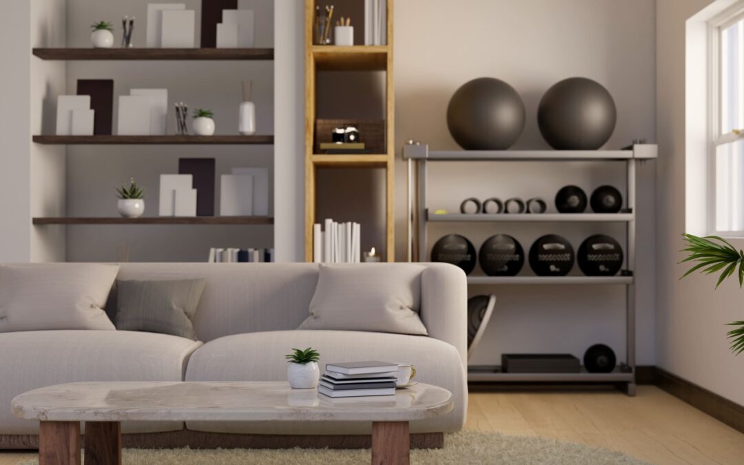 Palestra in casa, idee per un arredamento pratico, versatile e curato